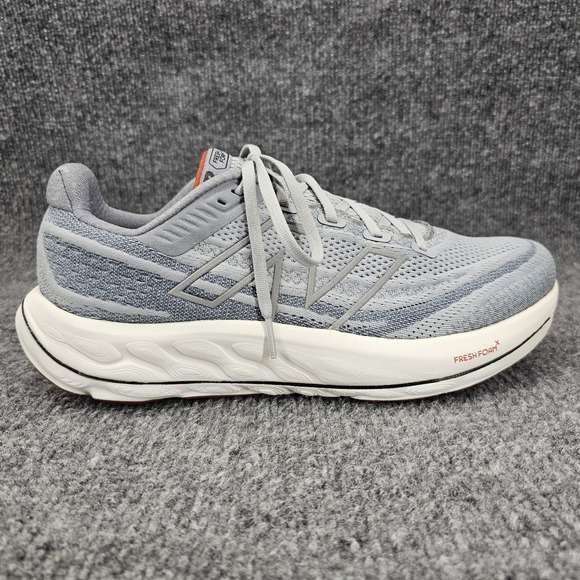 New Balance FF X Vongo V6 Mens Size 10 D Aluminum Grey Red Road Running Shoes - Picture 1 of 14